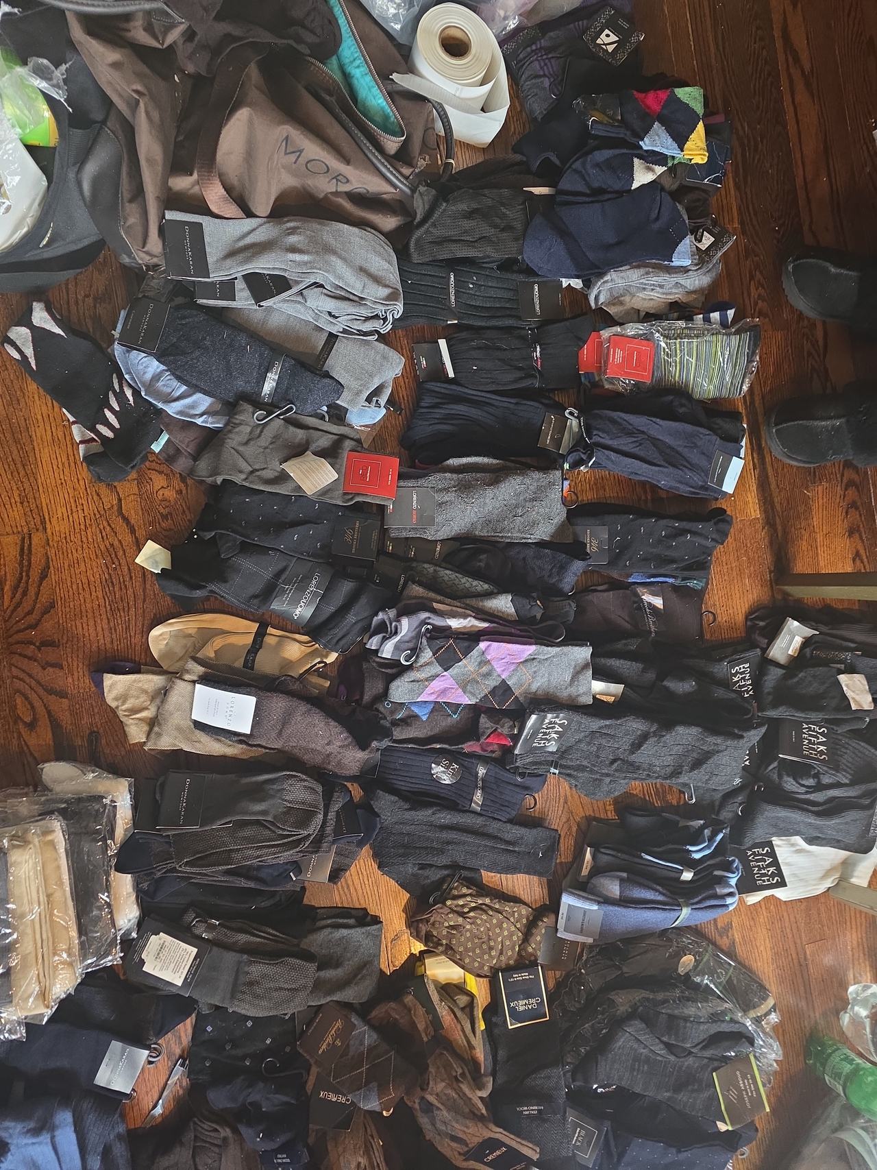 Bulk Lot of Men's Designer Dress Socks