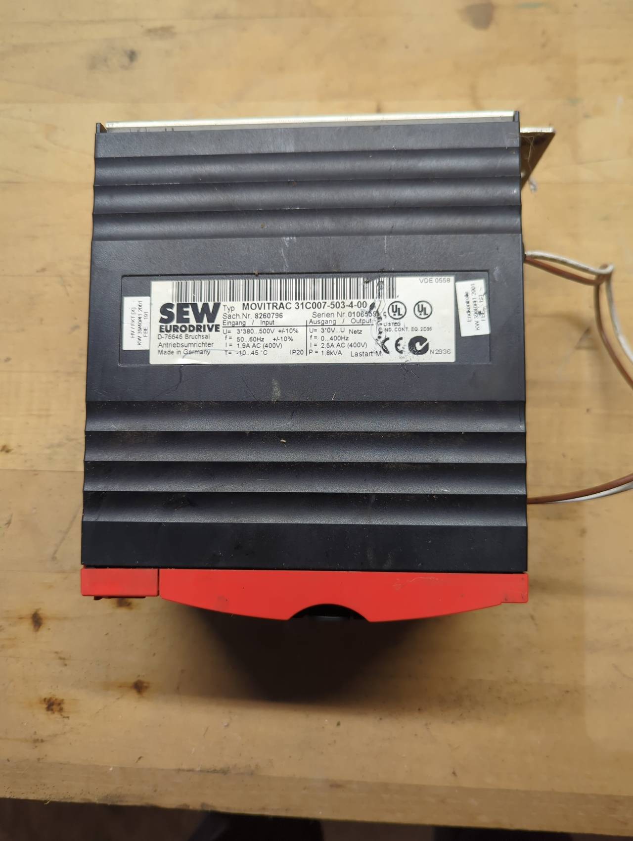 SEW-EURODRIVE MOVITRAC 31C Frequency Inverter