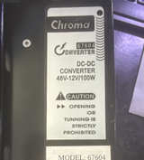Chroma 67604 DC-DC Converter 48V-12V/100W - Image 1