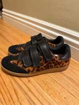 Anthropologie Silent D Leopard Print Sneakers-
size 6 - Image 4