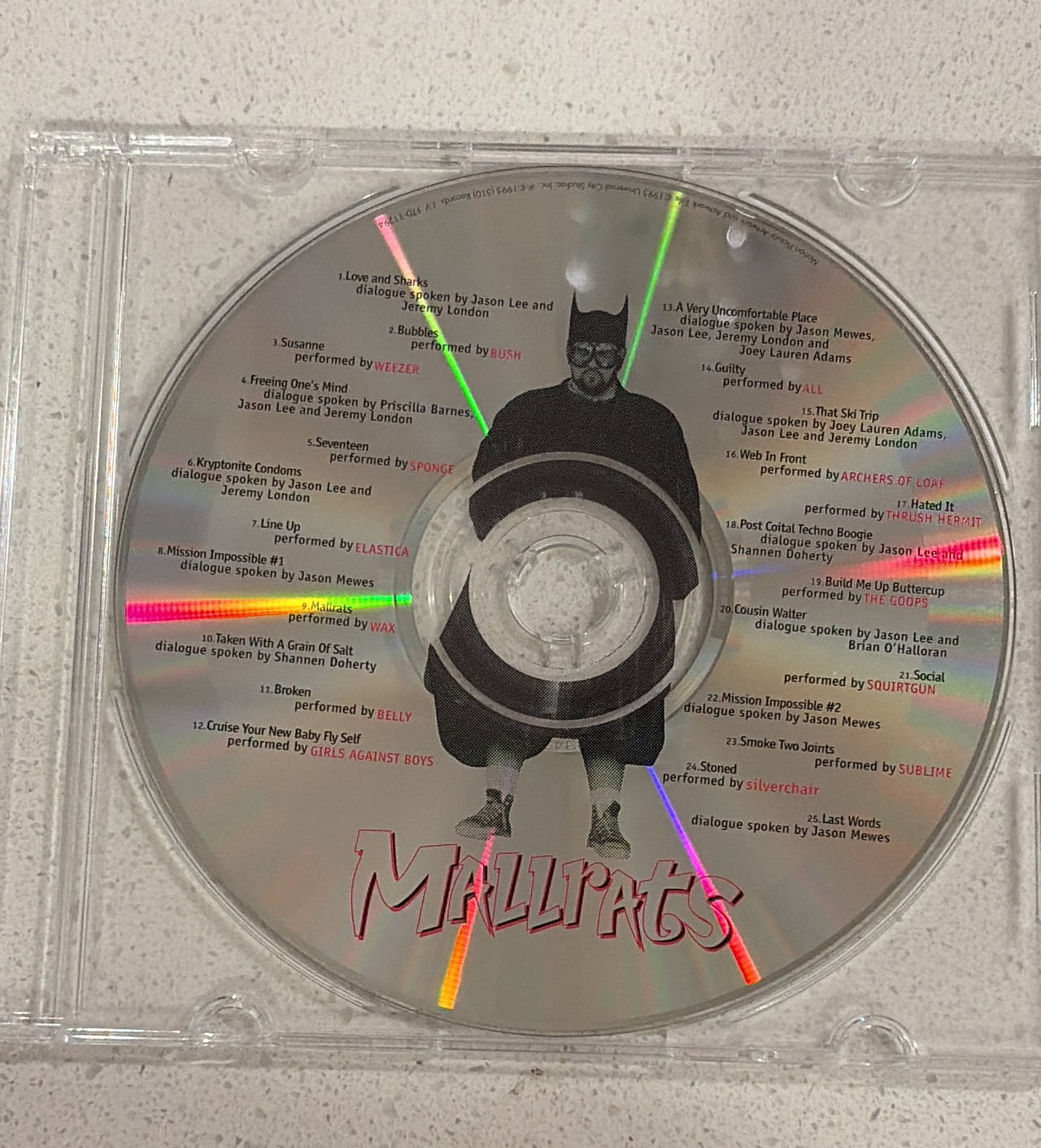 Mallrats: Music From The Motion Picture Soundtrack CD