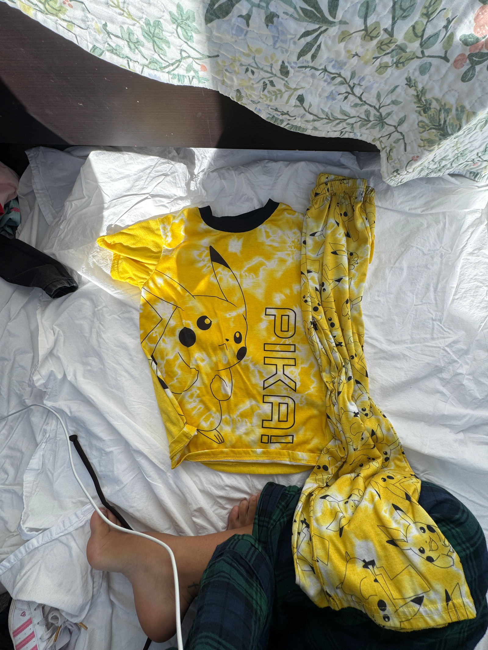 Pokémon Pikachu Tie Dye Pajama Set