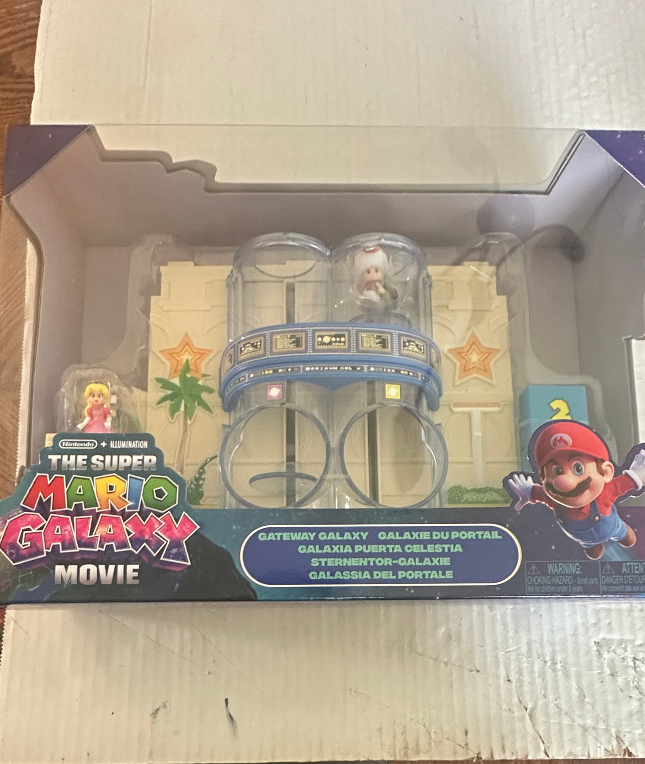 The Super Mario Galaxy Movie Gateway Galaxy Playset