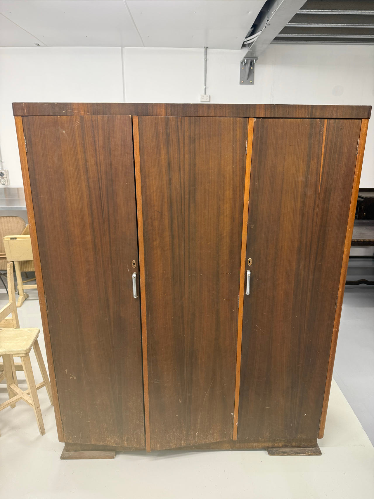 Vintage Wooden Wardrobe