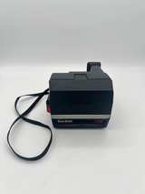 Vintage Polaroid Sun 600 LMS Instant Camera 600 Film Untested w/ Strap - Image 2
