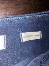 Madewell Maternity Over-the-Belly Skinny Jeans Size 26 Pregnant Jeans Pants Navy - Image 8
