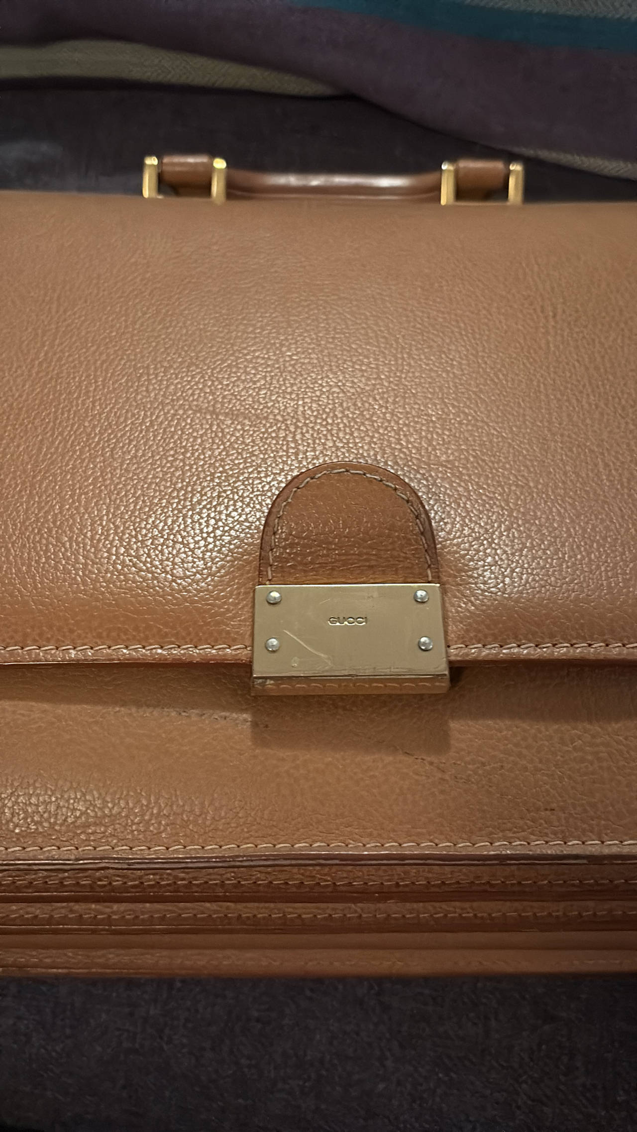 Gucci Leather Briefcase