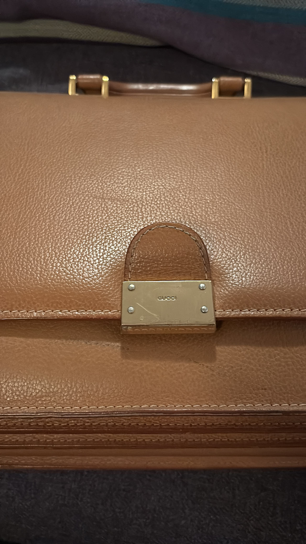 Gucci Leather Briefcase