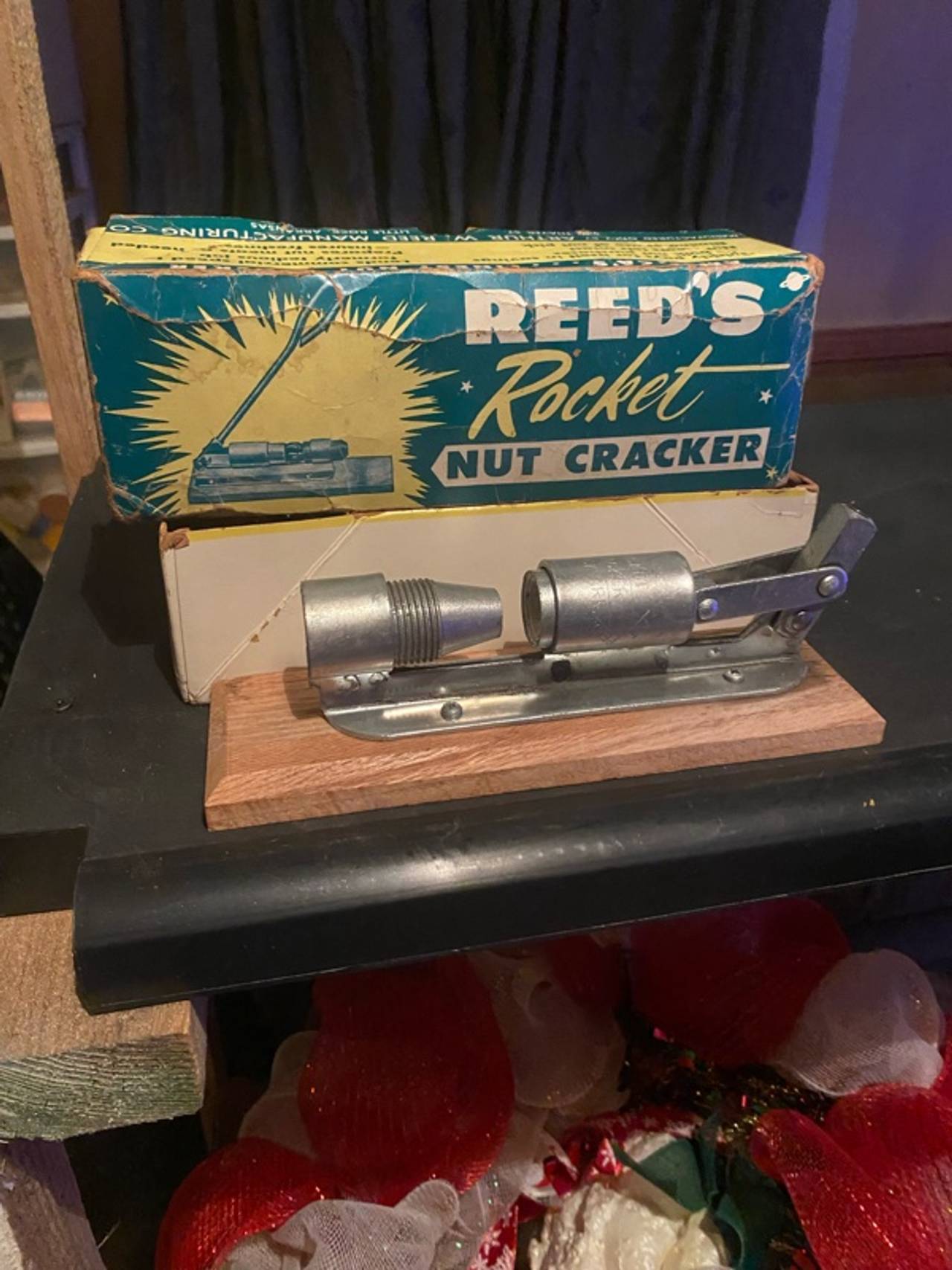 Reed's Rocket Nut Cracker Model R-300 Vintage