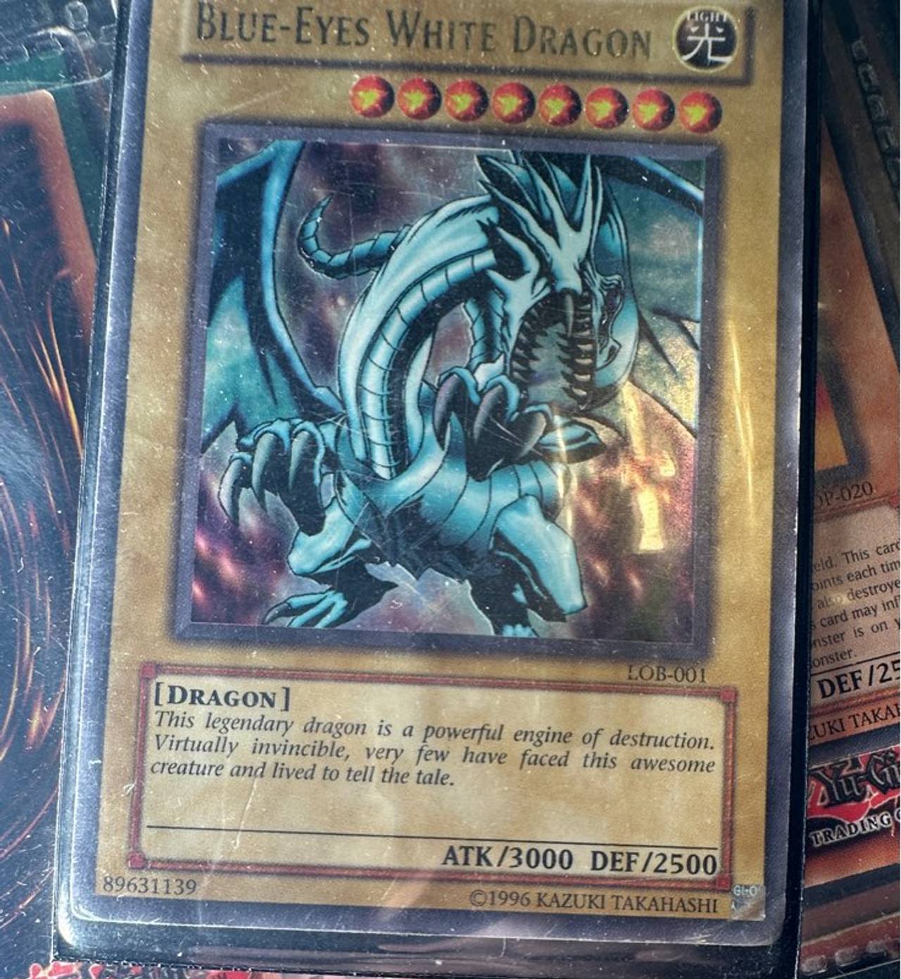 Yu-Gi-Oh! Blue-Eyes White Dragon LOB-001 Ultra Rare