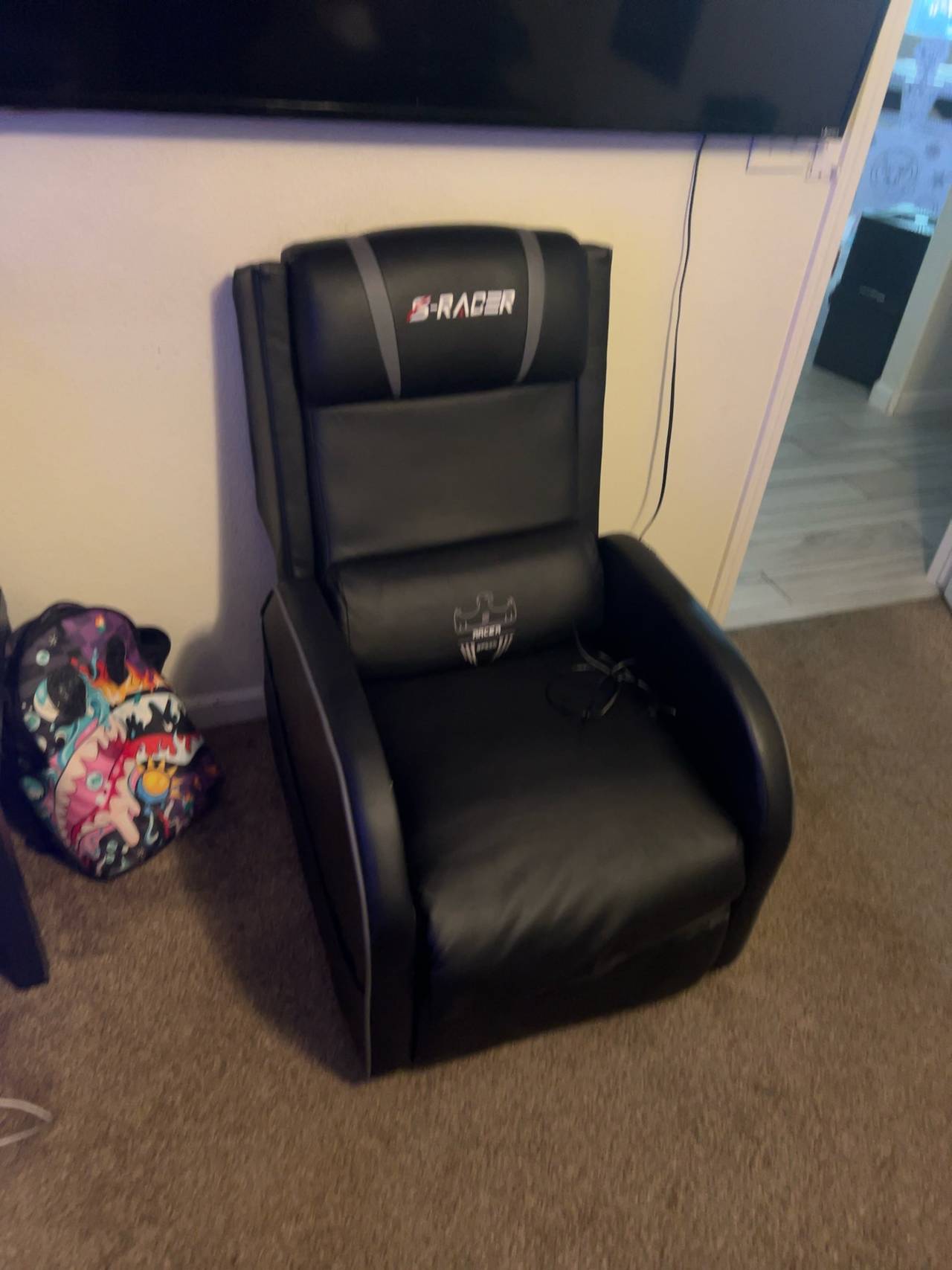 Homall Gaming Recliner Chair PU Leather