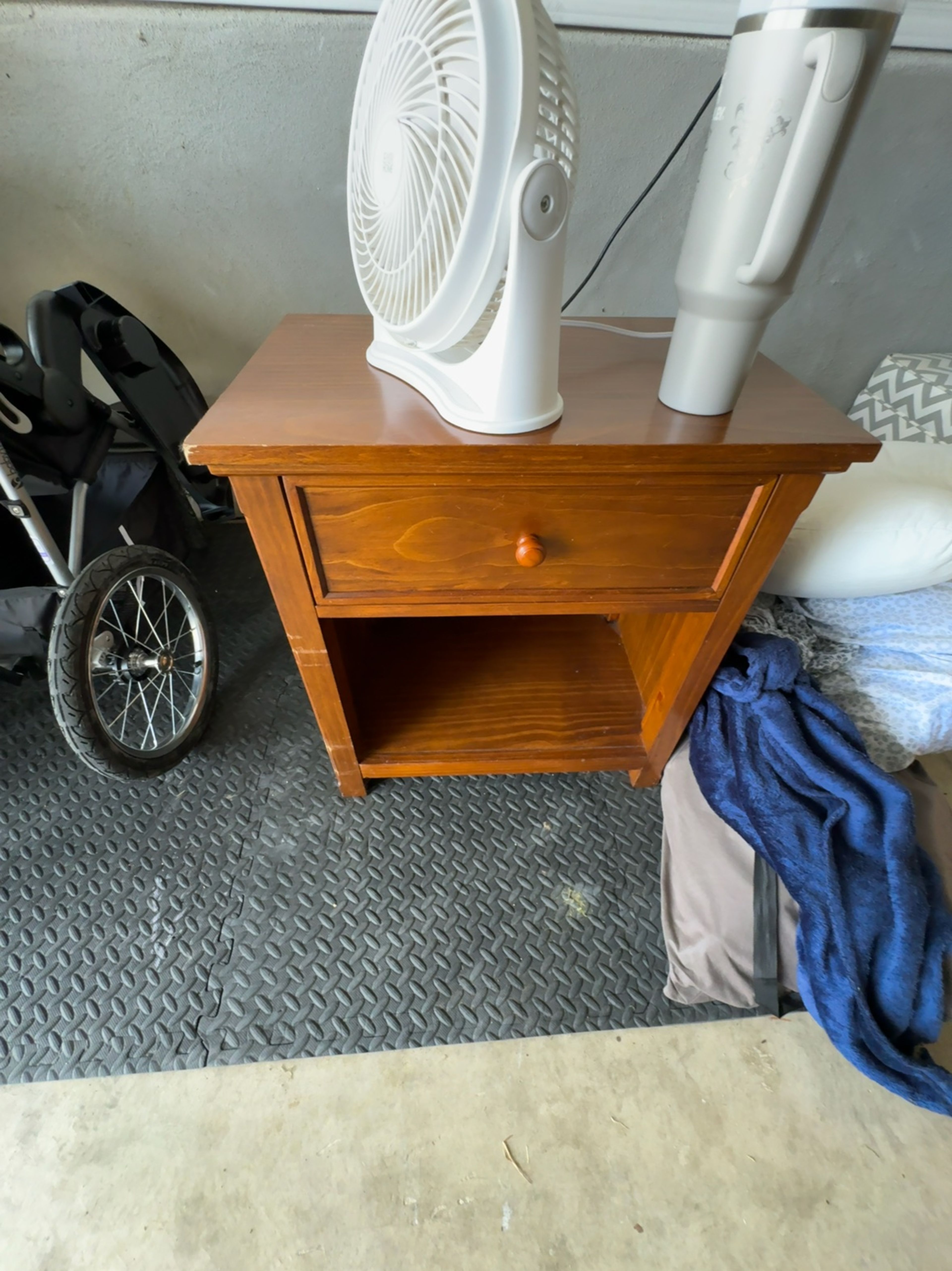 Chest of Drawers and Night Table Set