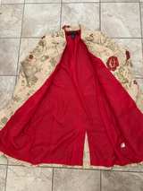 Apostrophe Floral Patterned Coat with Red Lining - Size 16 - Image 4
