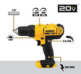 DEWALT 20V MAX Cordless Drill Combo Kit - Image 3