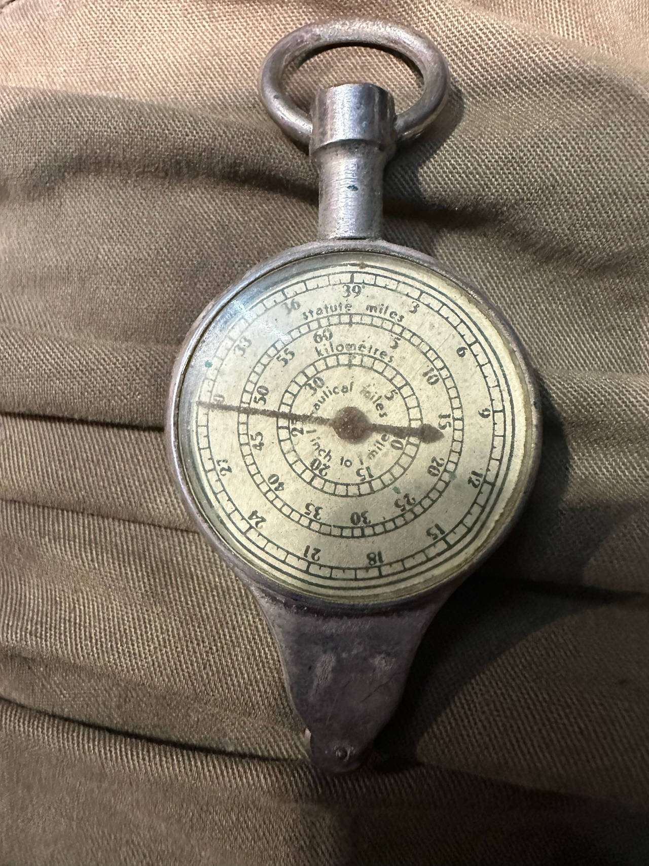 Vintage Mechanical Map Measurer