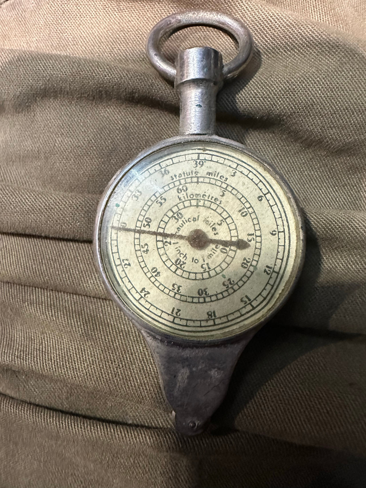 Vintage Mechanical Map Measurer