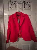 Talbots Red Blazer & 2 matching skirts. - Image 1