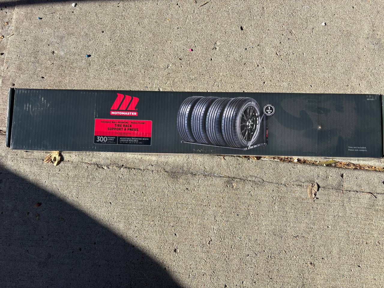 MotoMaster Tire Rack