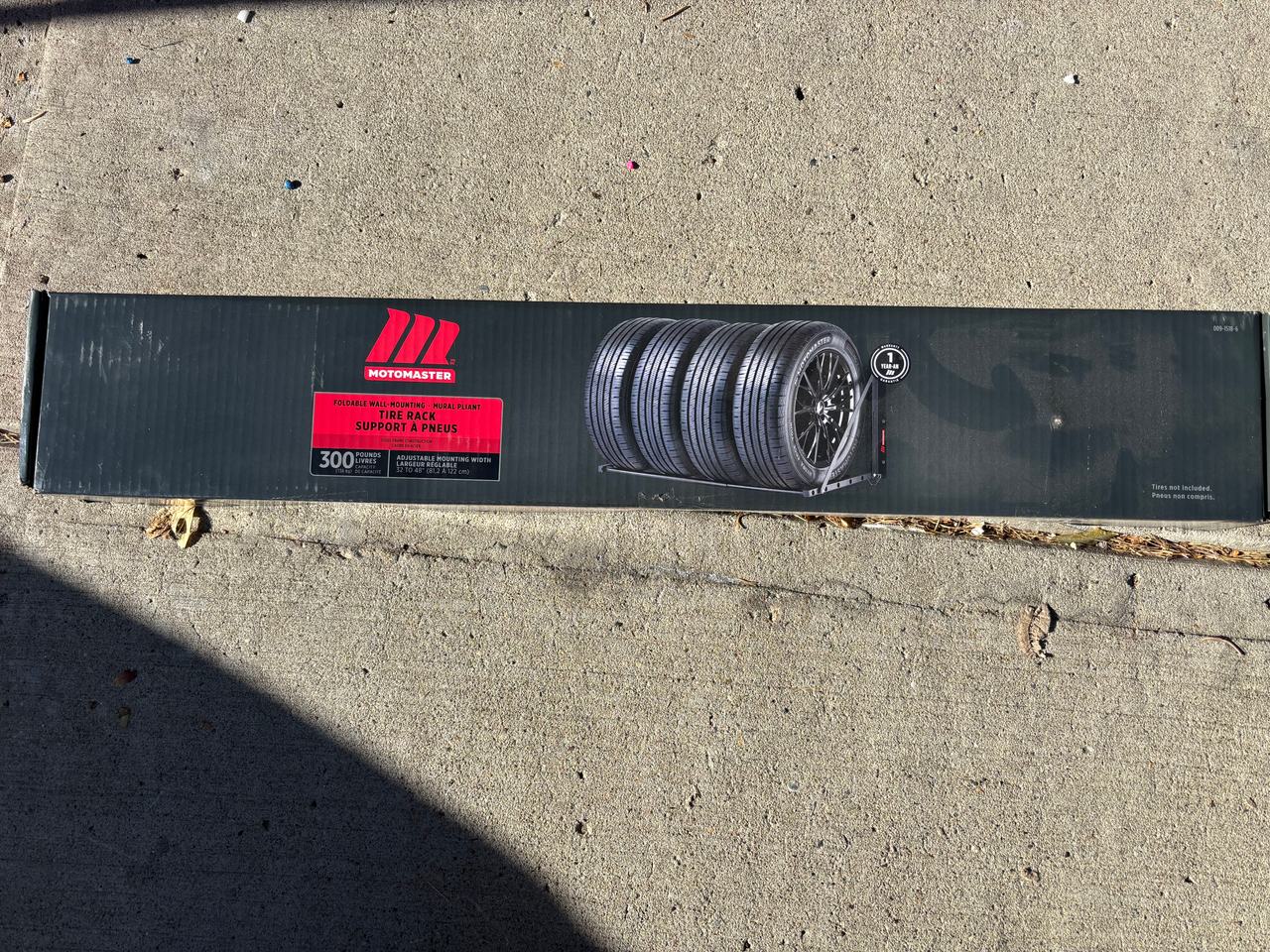 MotoMaster Tire Rack