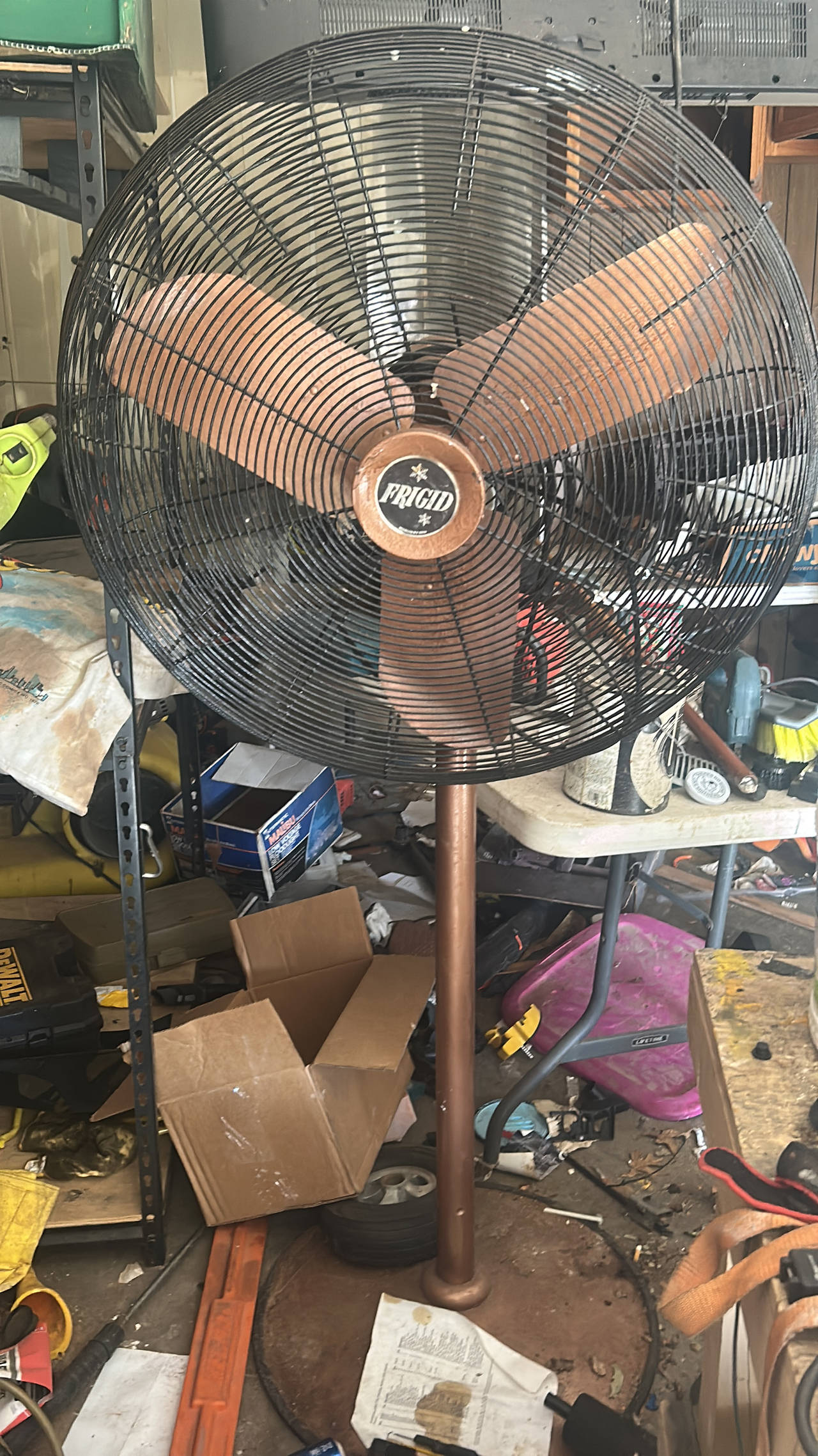 Frigid Vintage Pedestal Fan