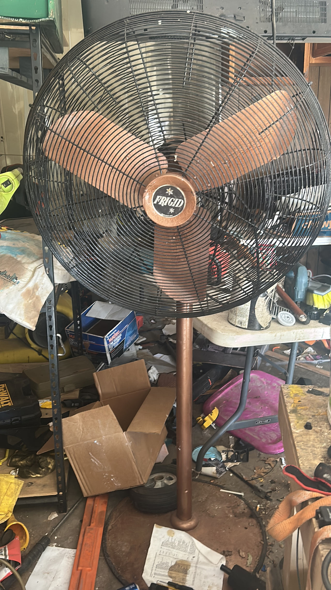 Frigid Vintage Pedestal Fan