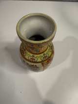 Vintage 6" Japanese Satsuma Style Vase - Image 5