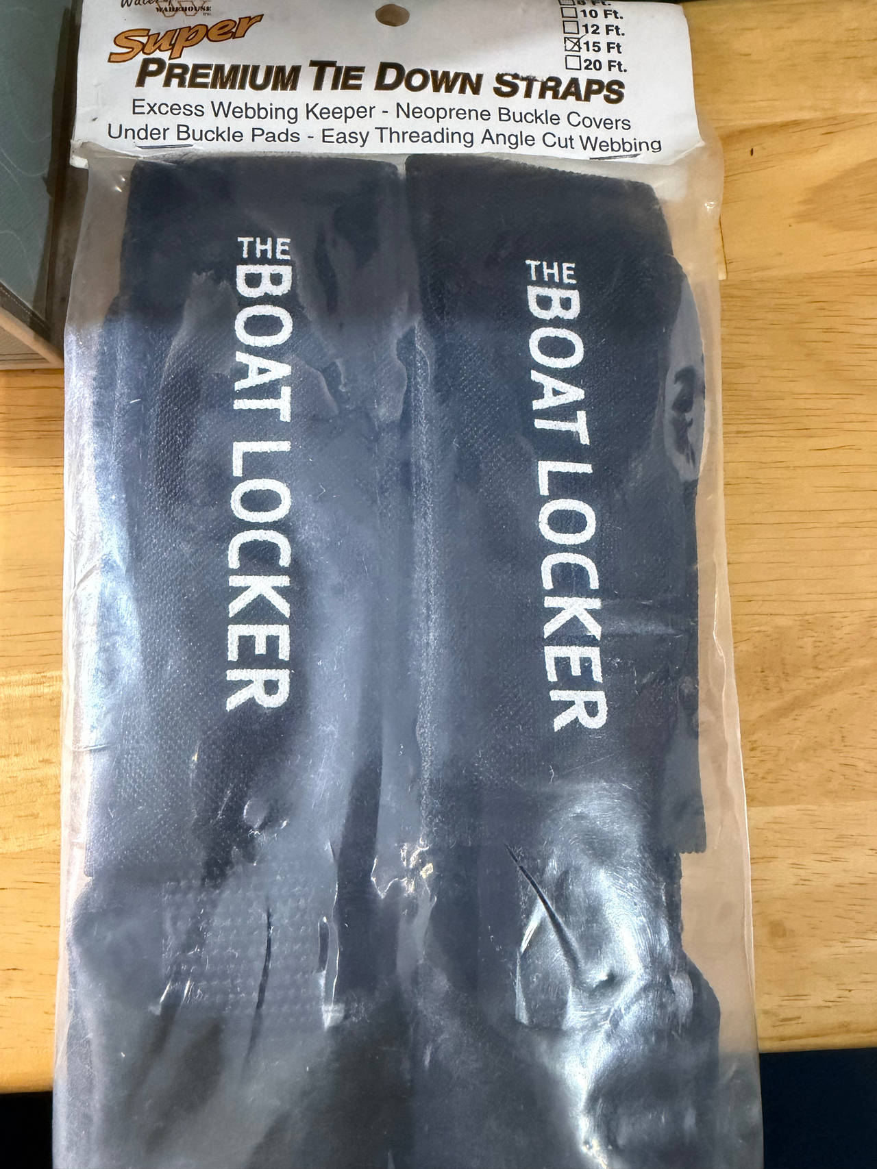 The Boat Locker Super Premium Tie Down Straps