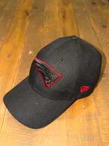 New Era New England Patriots 39THIRTY Black Adjustable Cap One Size  - Image 2