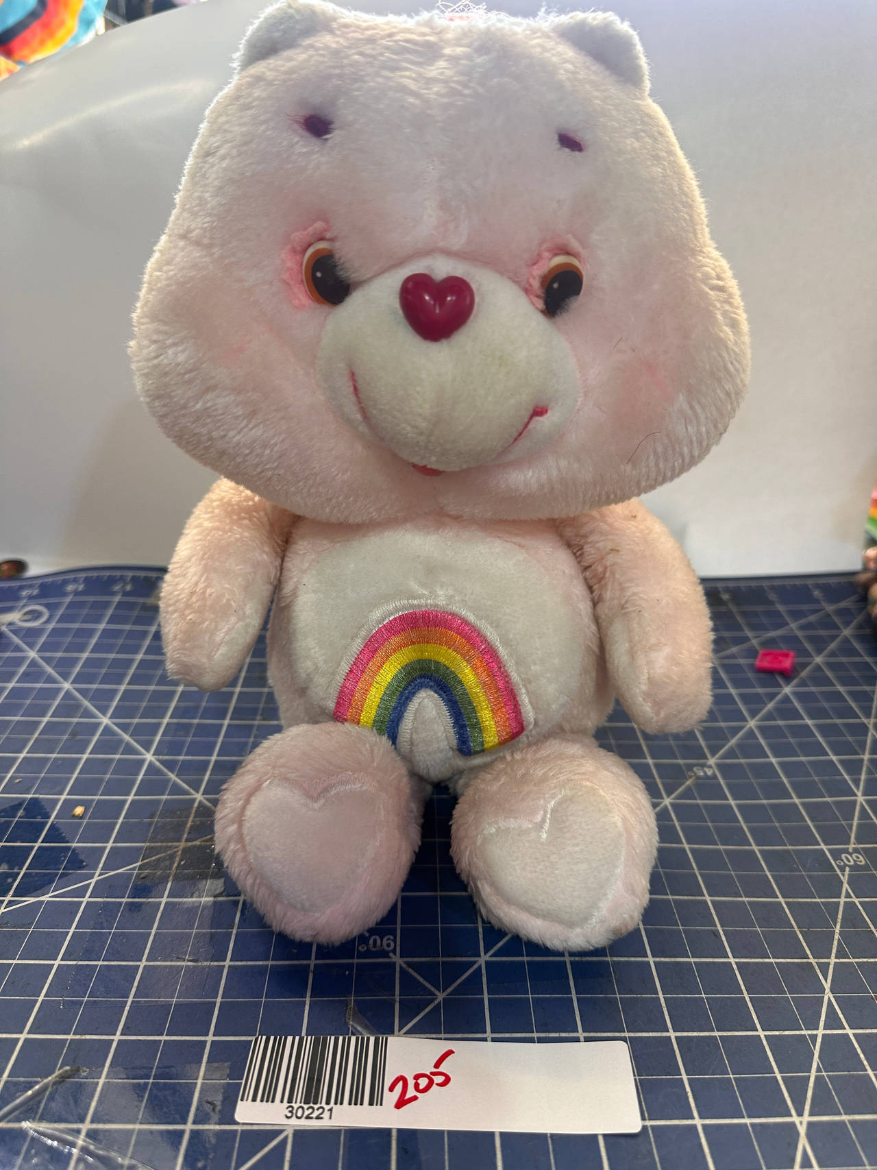 Vintage Care Bears Cheer Bear Plush (1983)