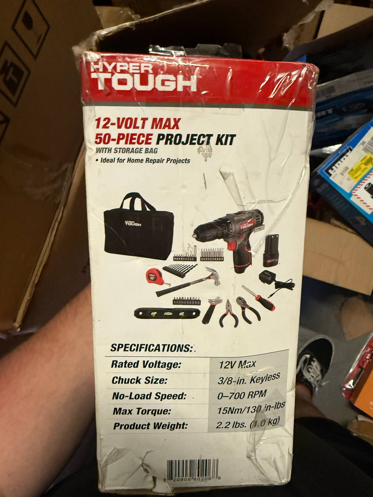 Hyper Tough 12-Volt Max 50-Piece Project Kit