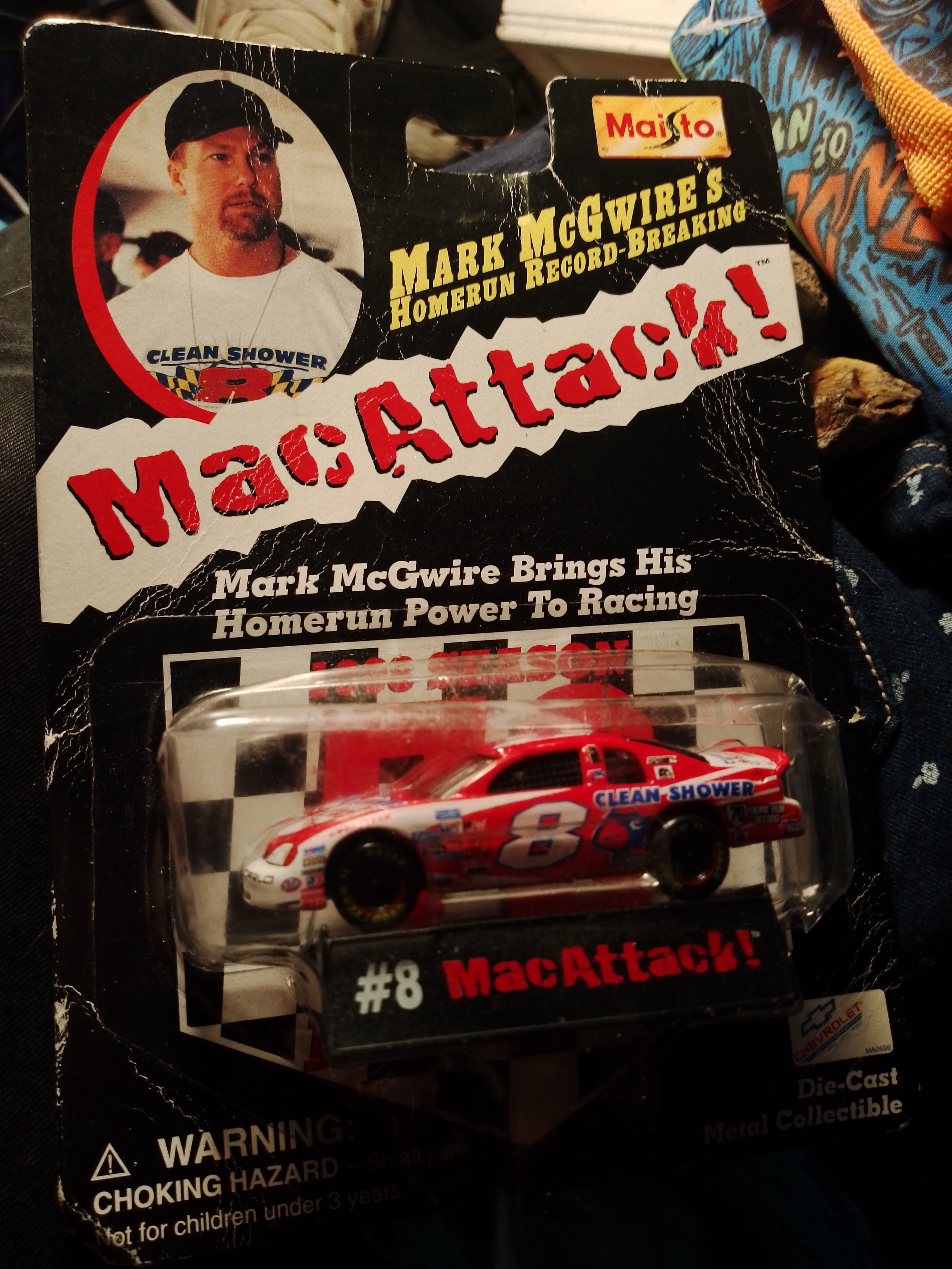 Maisto Mark McGwire Mac Attack #8 Chevrolet Die-Cast Car