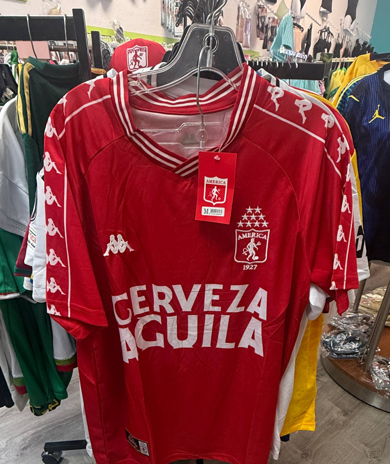 Kappa America de Cali Cerveza Aguila Jersey