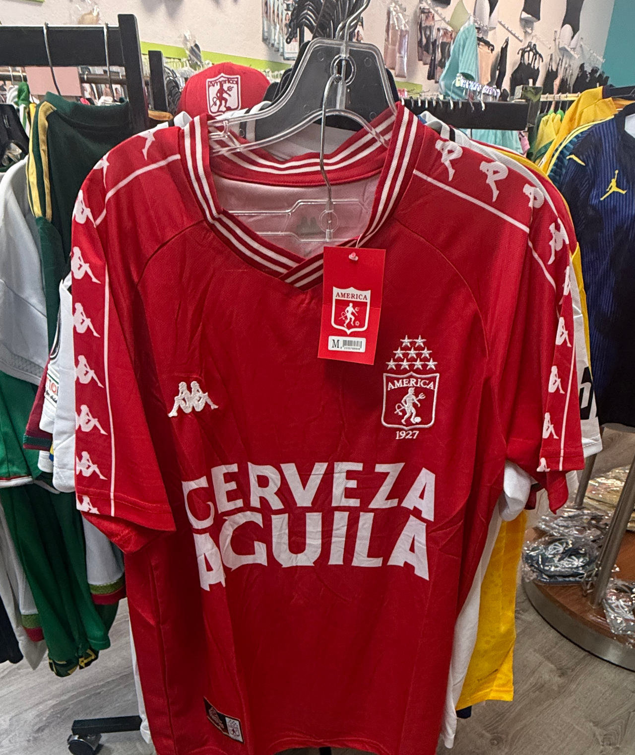 Kappa America de Cali Cerveza Aguila Jersey