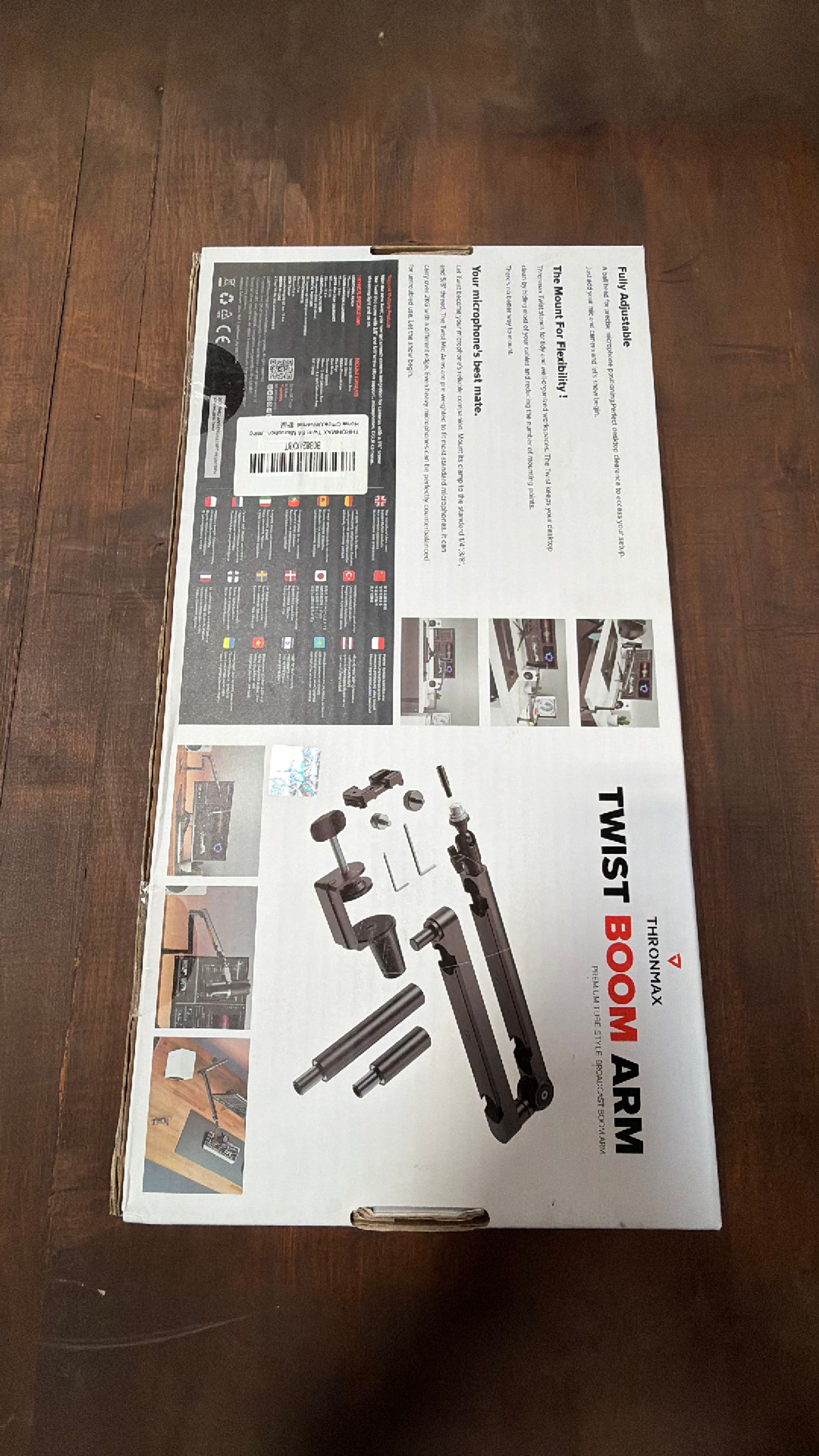 Thronmax Twist Boom Arm S6 Low Profile Microphone Stand - Image 2