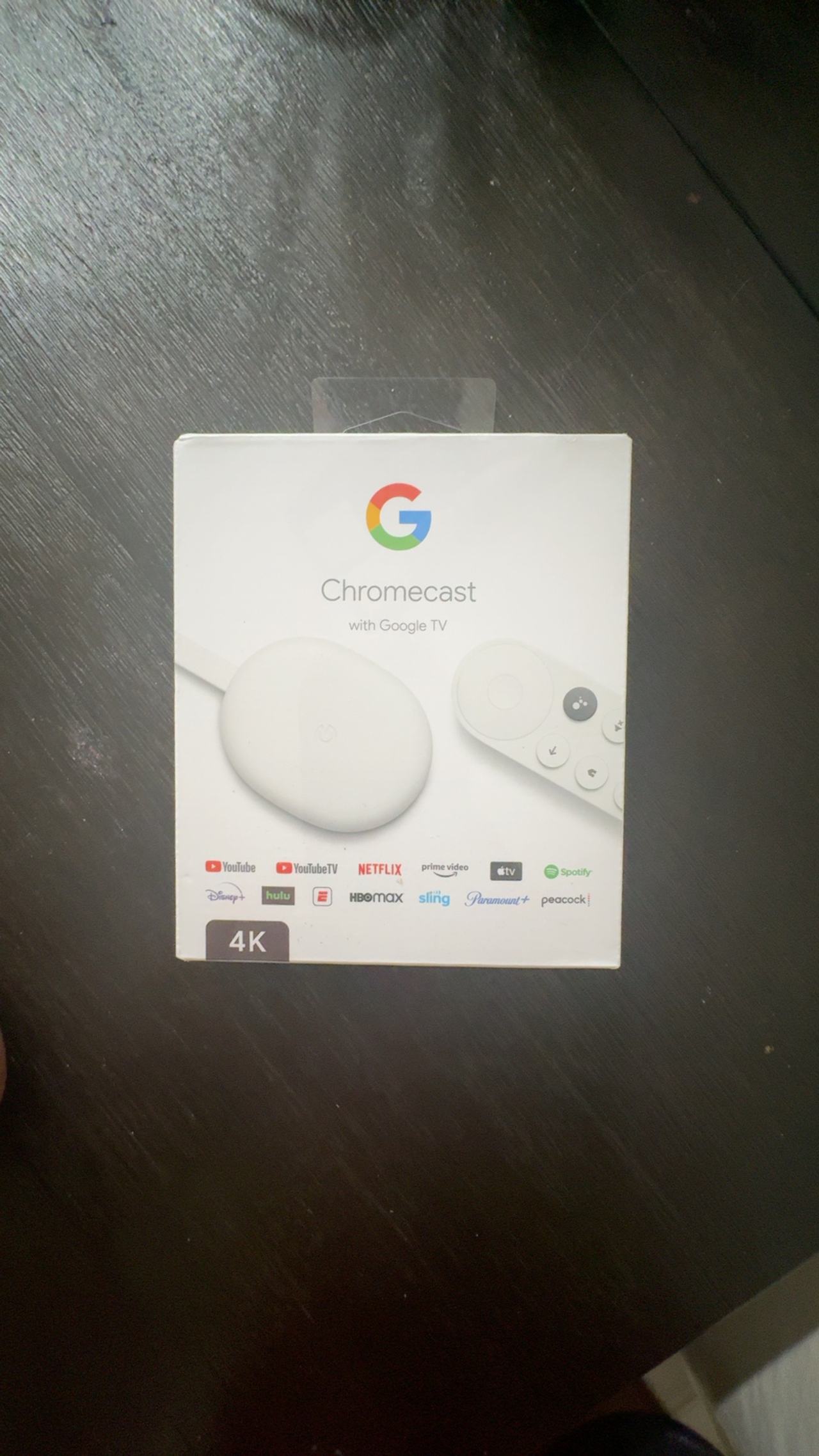 Google Chromecast with Google TV 4K (Snow)