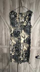 Connected Apparel Sleeveless Floral Snake Print Dress size 14 - Image 3