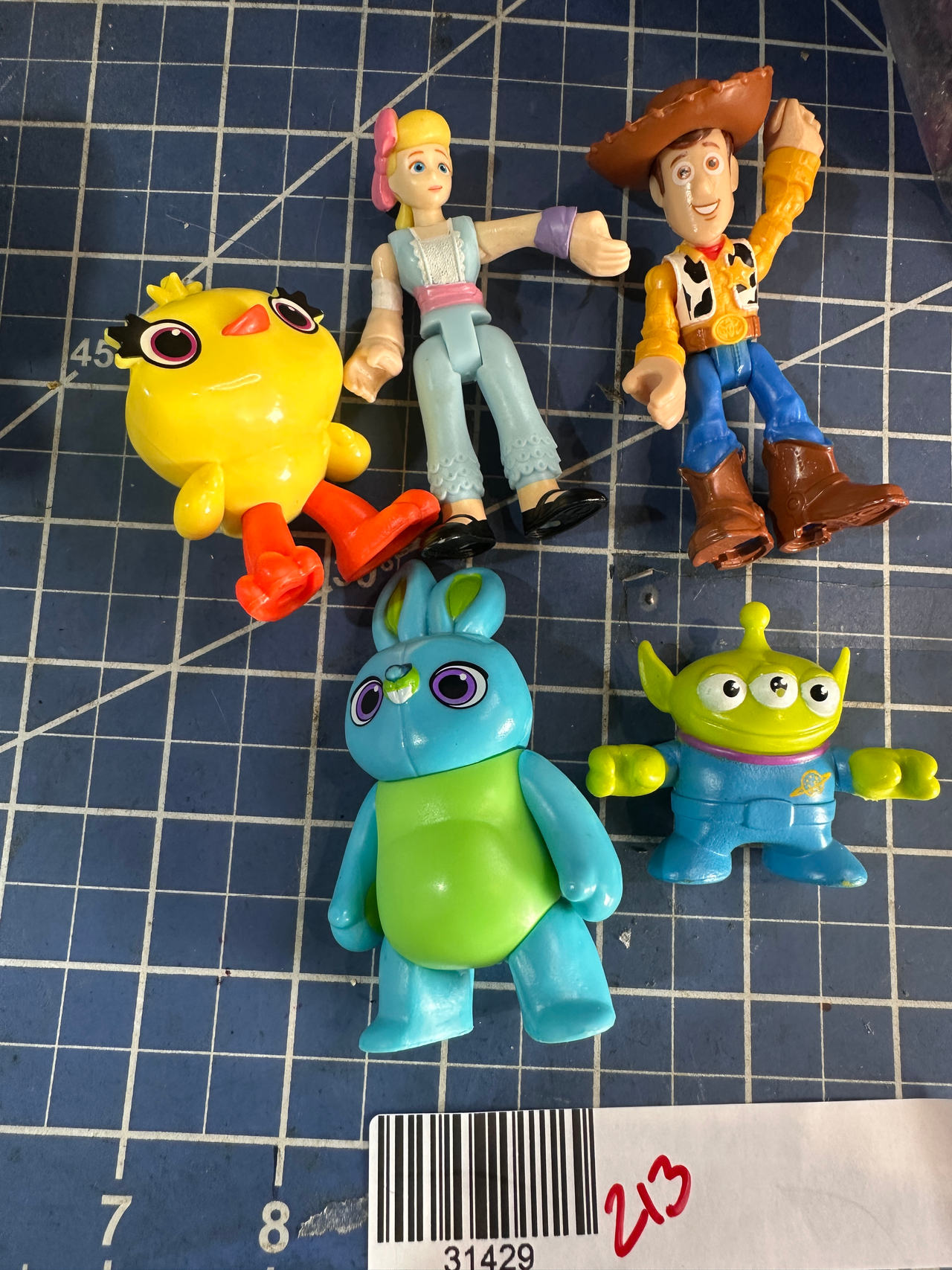 Disney Pixar Imaginext TOY STORY poseable action figure bundle 5 pcs 213