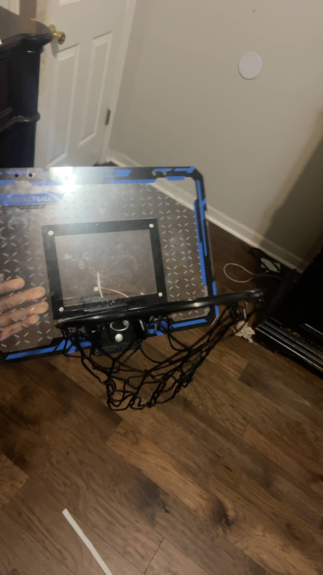 VROGTIK Indoor Double Shot Over-the-Door Mini Basketball Hoop