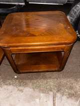 Vintage Wood End Tables - Image 2