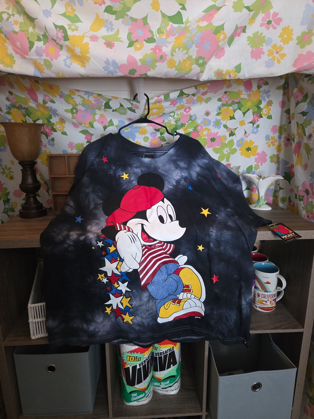 Vintage Mickey Mouse Tie Dye T-Shirt with Tags