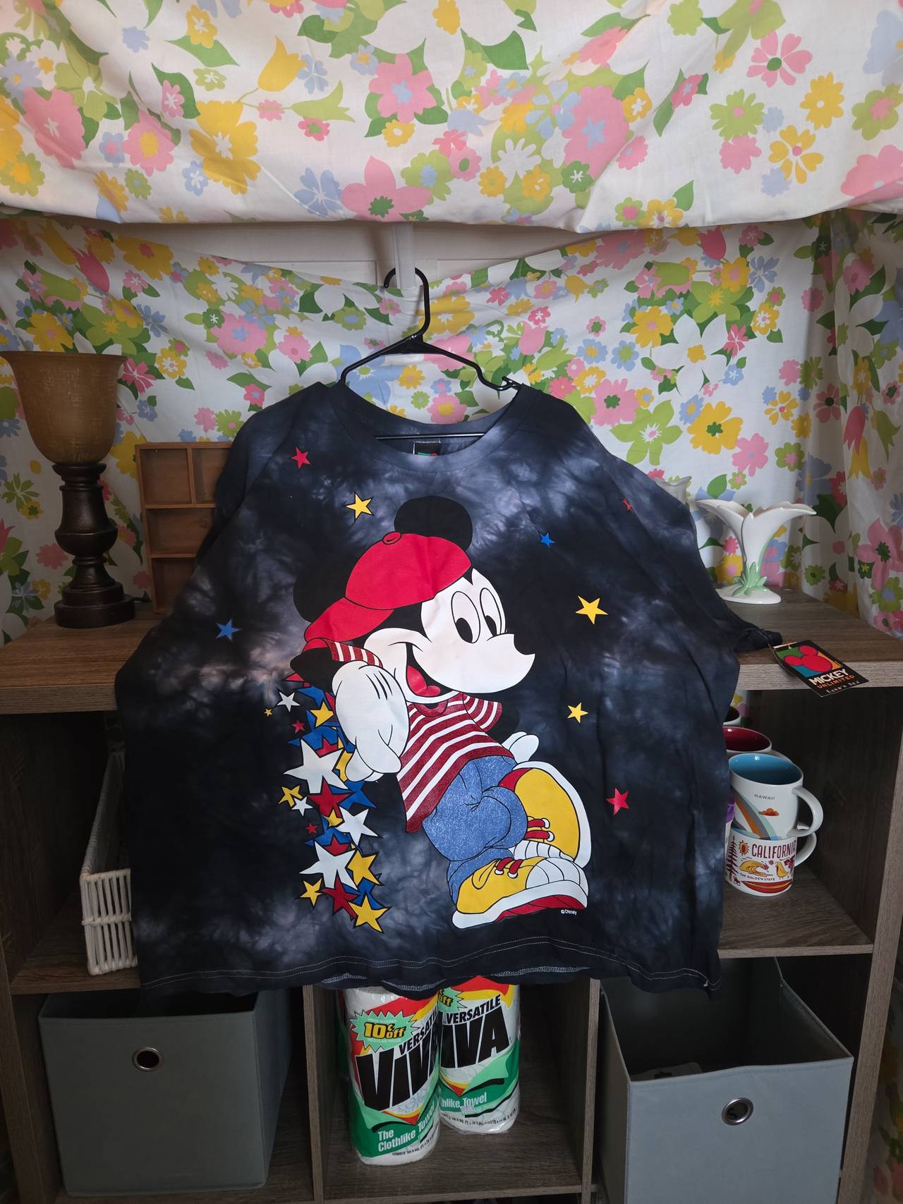 Vintage Mickey Mouse Tie Dye T-Shirt with Tags