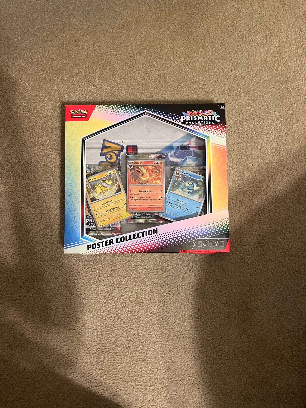 Pokémon TCG: Prismatic Evolutions Poster Collection