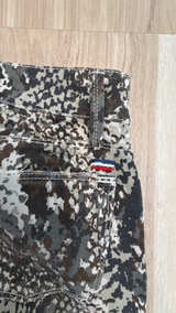 Etienne Marcel Low-Waist Snakeskin Print Skinny Jeans - Image 4