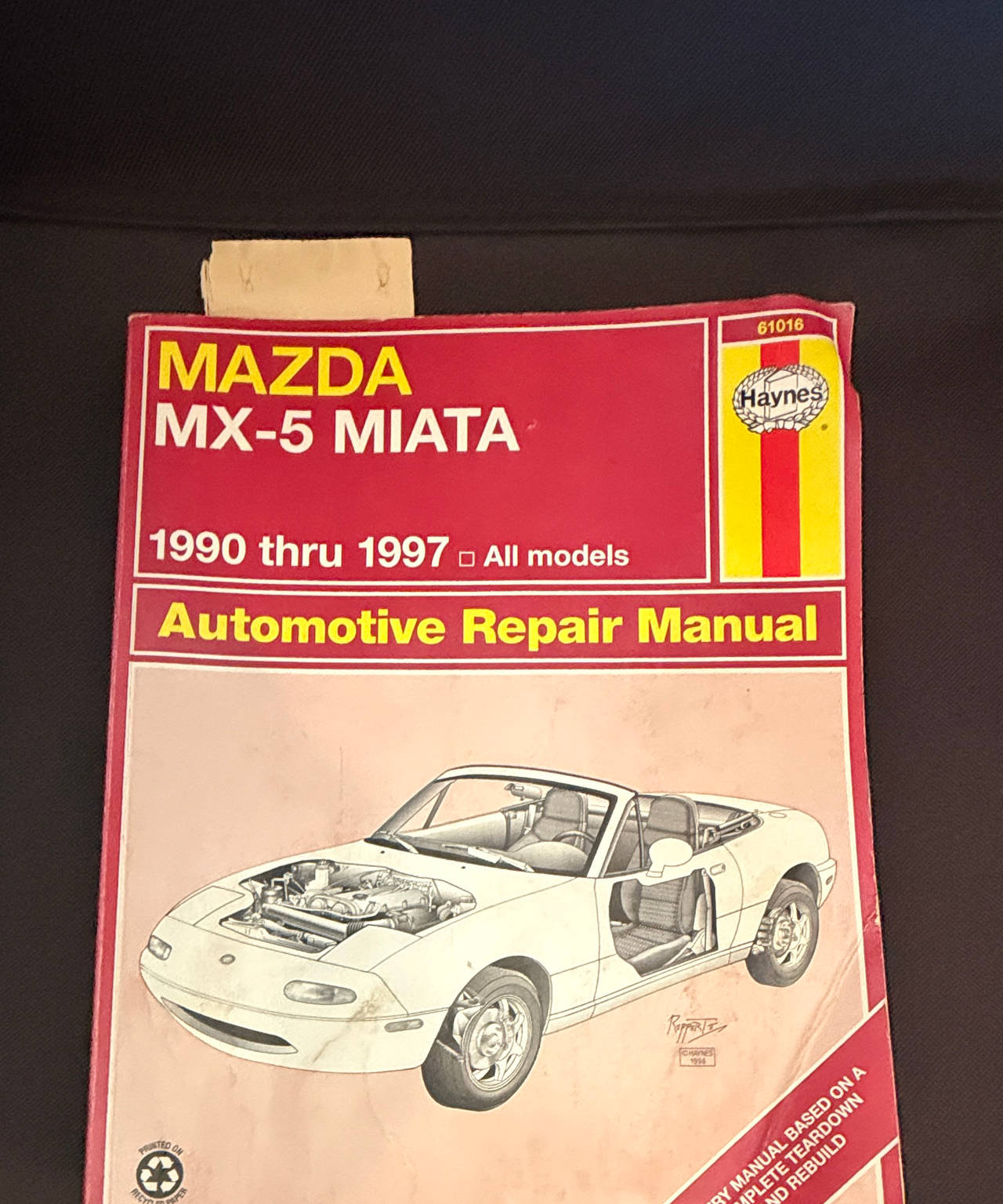 Haynes Mazda MX-5 Miata 1990 thru 1997 Repair Manual