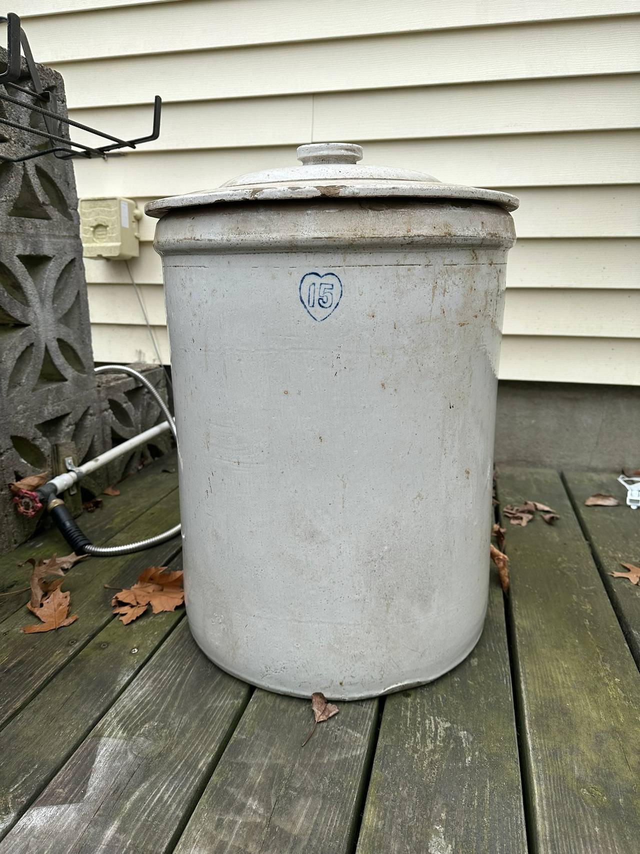 Antique Stoneware Crock