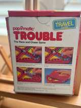 MB Travel Games – Pop-O-Matic Trouble (Vintage 1980s/90s Compact Board Game, Com - Image 3