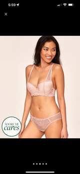 Adore Me Lingerie Set 32a Small  - Image 1