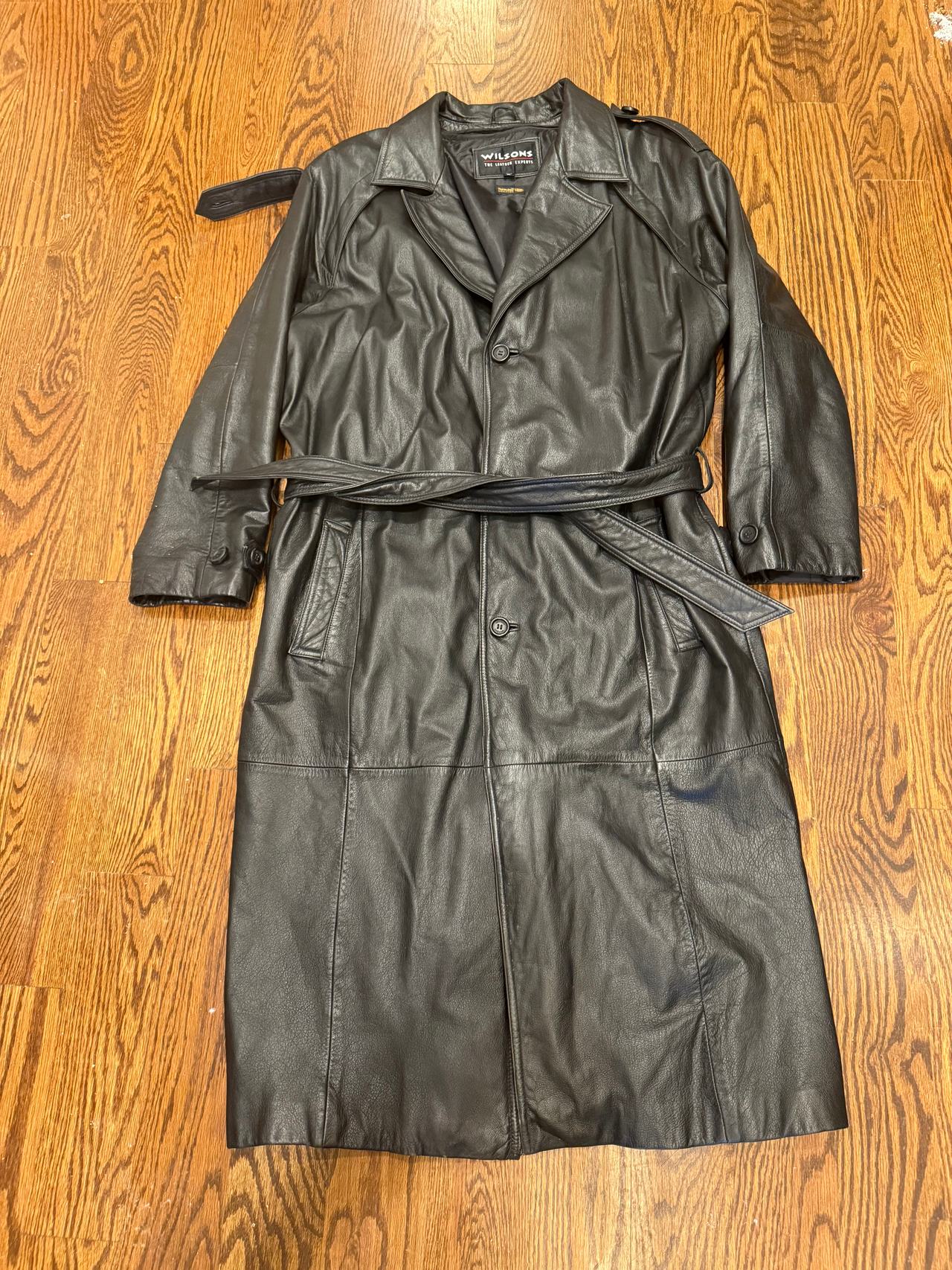 Wilsons Leather Trench Coat