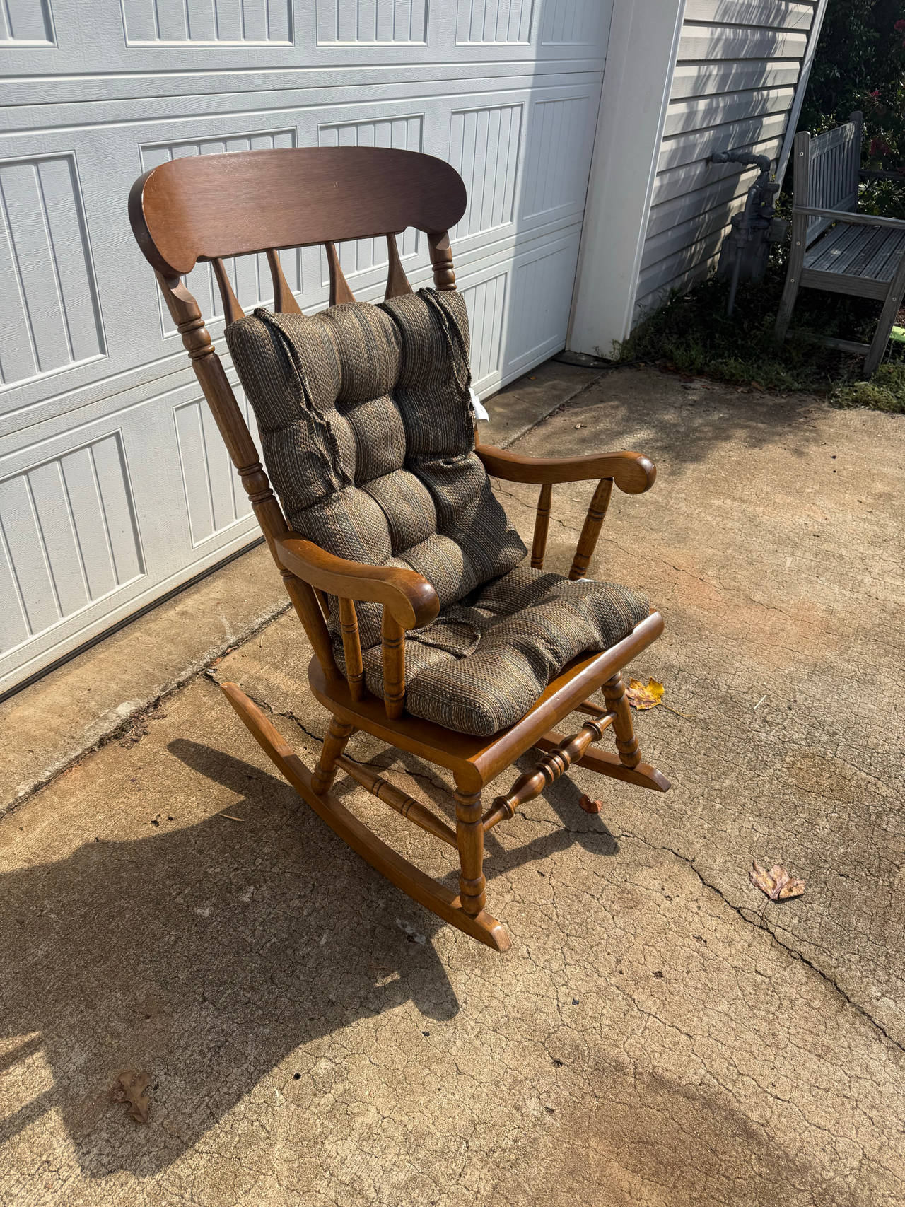 Vintage Style Wooden Rocking Chair