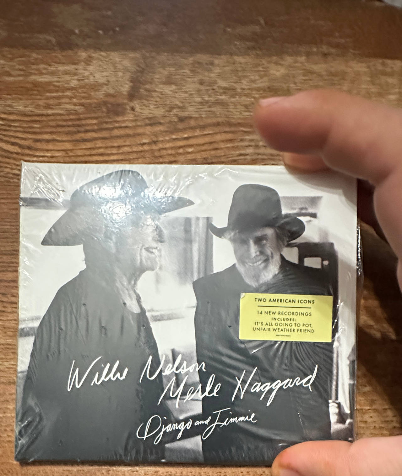Willie Nelson & Merle Haggard - Django and Jimmie CD